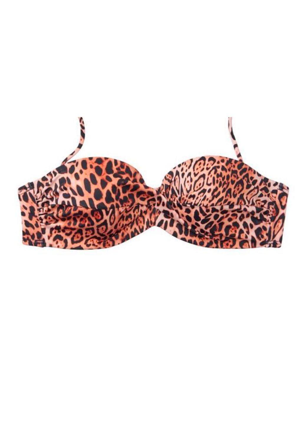 Бюстгальтер бандо для купания Victoria's Secret 85D Коричневый (А-863 38D)