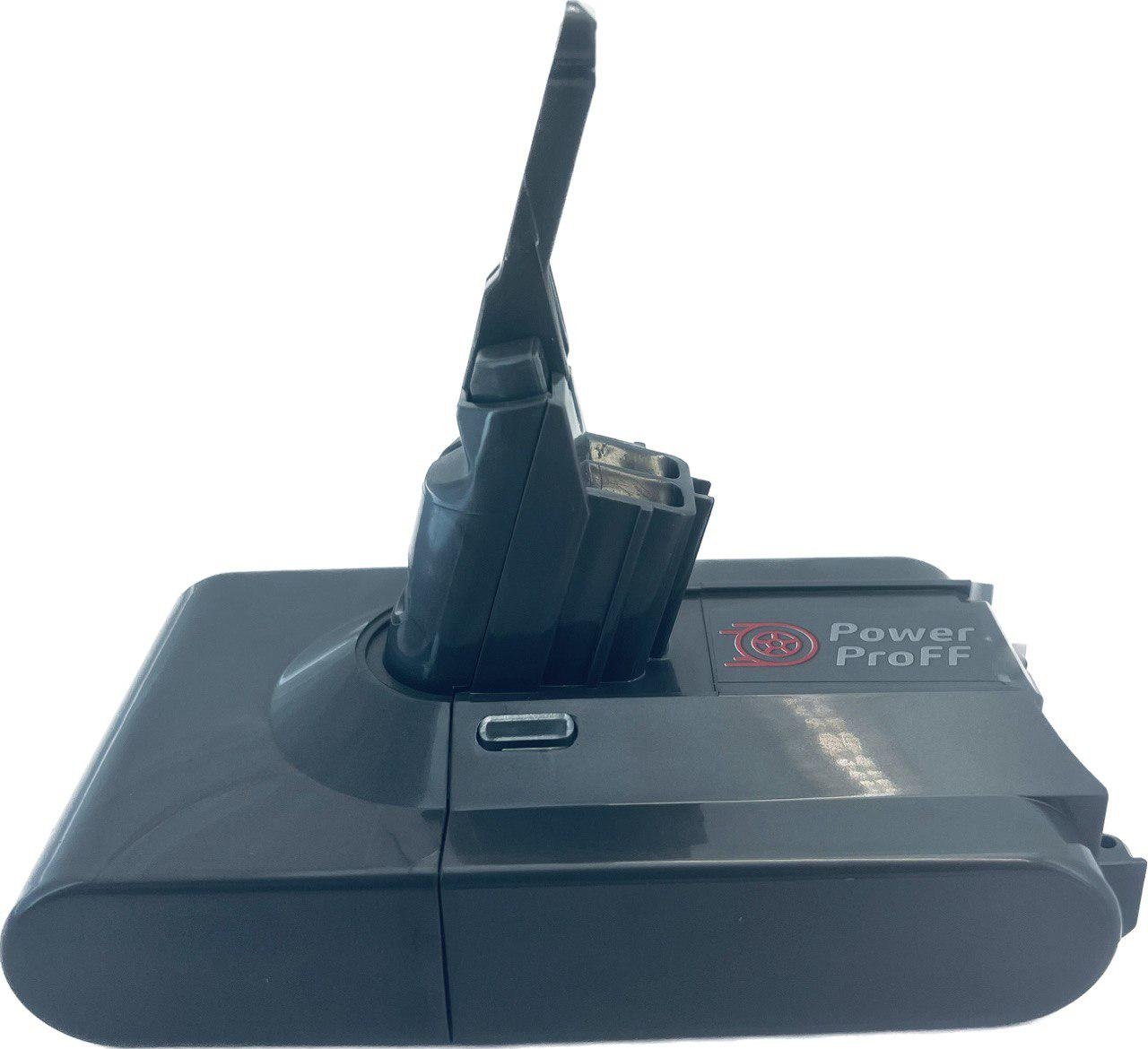 Акумулятор Power Profi для пилососів Dyson V8SV10/VS8/VS10/SV10E 3000 mAh 21,6 В - фото 9 Акумулятор Power Profi для пилососів Dyson V8SV10/VS8/VS10/SV10E 3000 mAh 21,6 В - фото 9