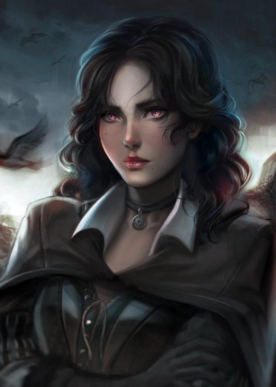 Картина постер Gee! The Witcher Відьмак Йенніфер 40х60 см TW.09.106