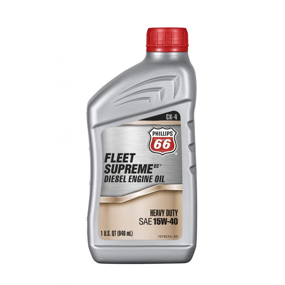 Моторное масло Phillips 66 Fleet Supreme EC 15W40, 0,946 л