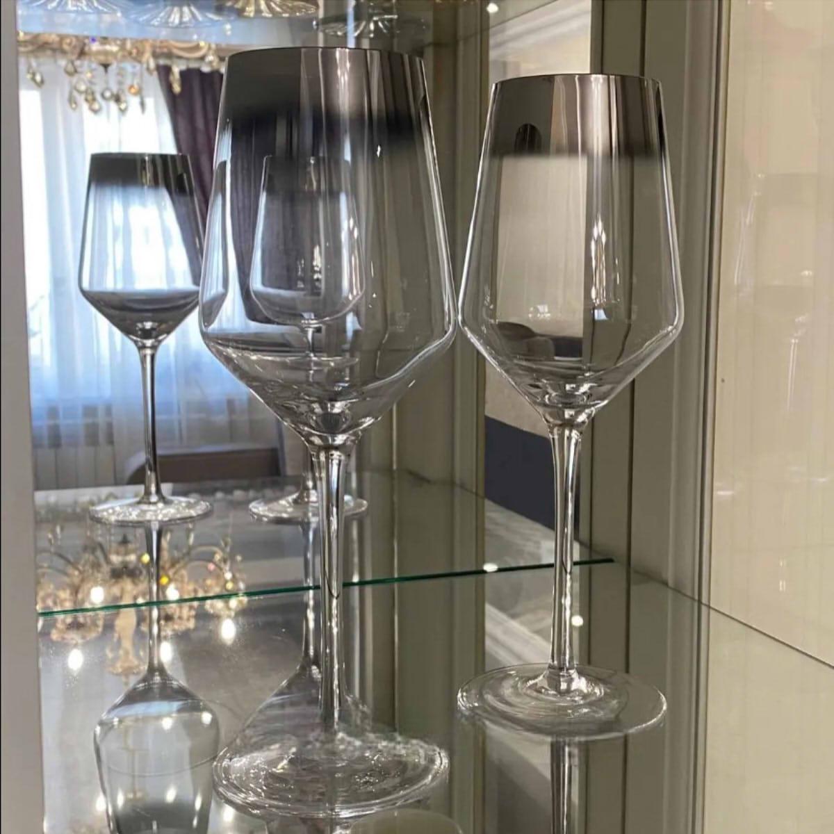 Набір келихів для вина A-Plus 2 шт. 420 мл (9059) Набір келихів для вина A-Plus 2 шт. 420 мл (9059)