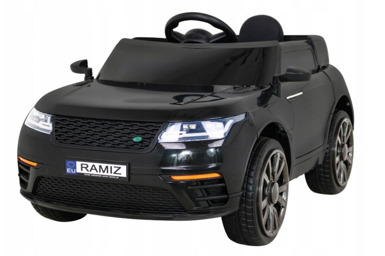 Детский электромобиль Land Rover на аккумуляторе с пультом Черный