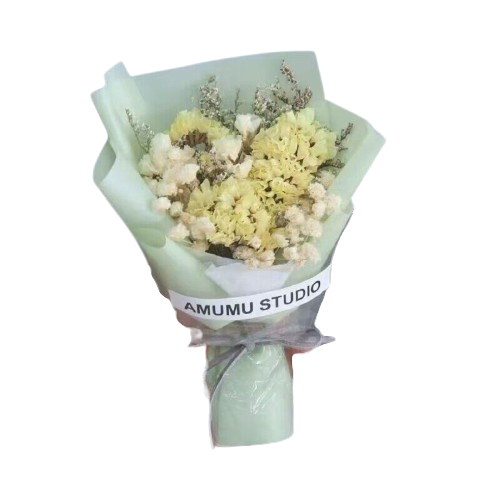 Букет сухоцвітів декоративний міні формат (К1608)