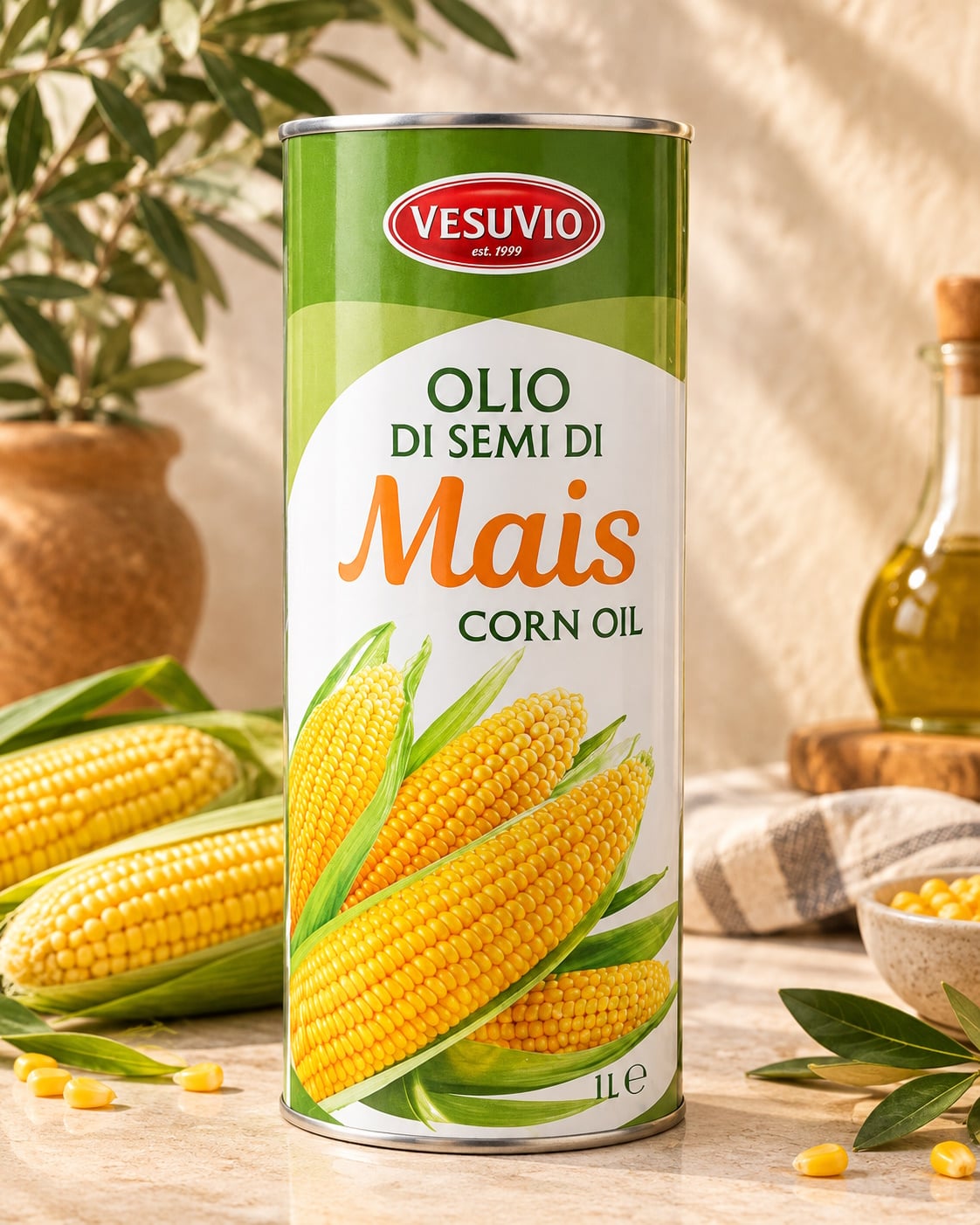 Кукурудзяна олія Vesuvio Mais Corn Oil 1 л (39195672)