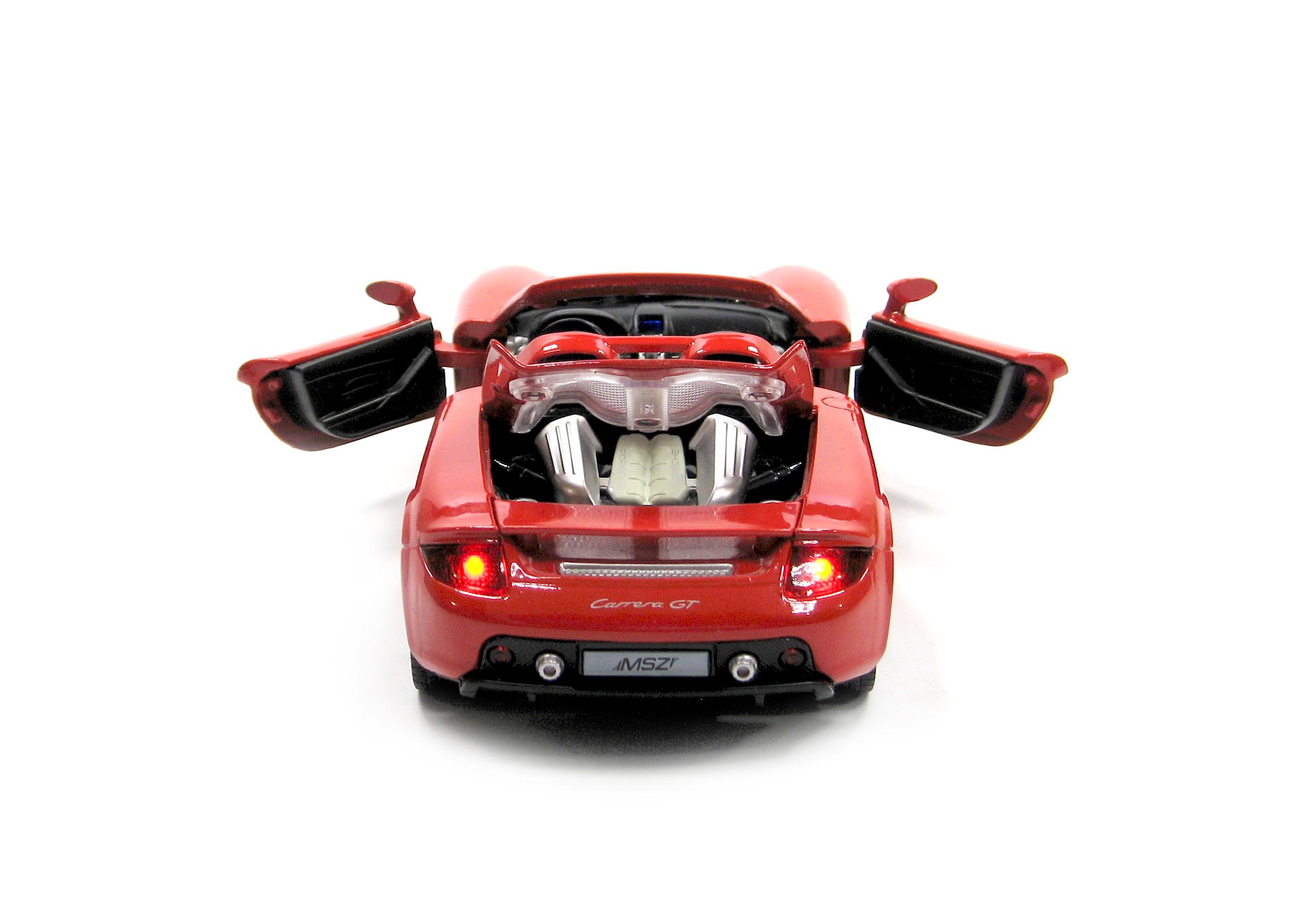 Модель металлическая Автопром 68242A Porsche Carrera GT - фото 4