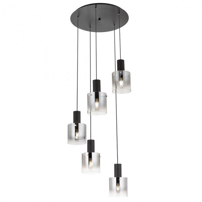 Подвесной светильник RedoLOU SU 5X40W E27 SBK/SMOKE 4.1.1 (01-2009)