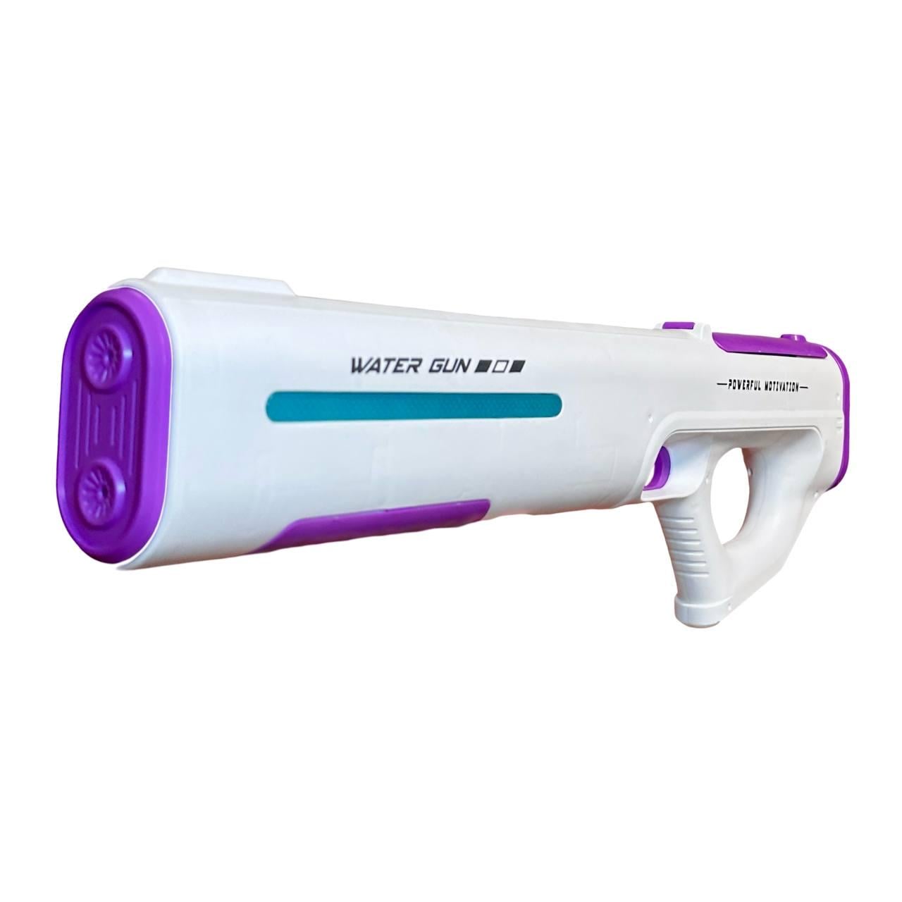 Бластер водяной Electric Watergun на батарейках Фиолетовый (66610)
