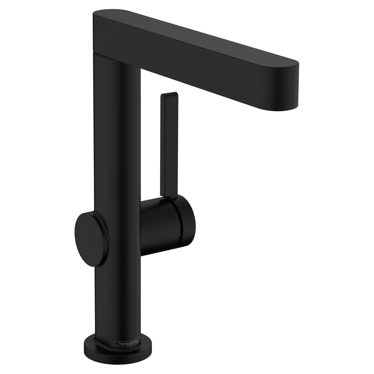 Смеситель для умывальника Hansgrohe Finoris 76060670 однорычажный Черный (142937)