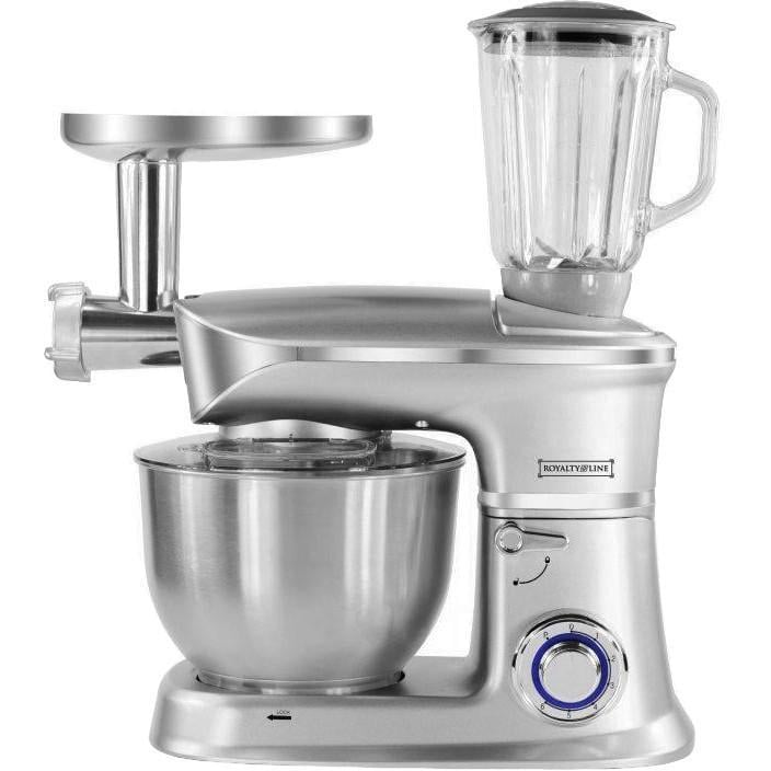 Кухонный комбайн Royalty Line RL-PKM-1900.7BG 3в1 1900 Вт Silver (iz13353)