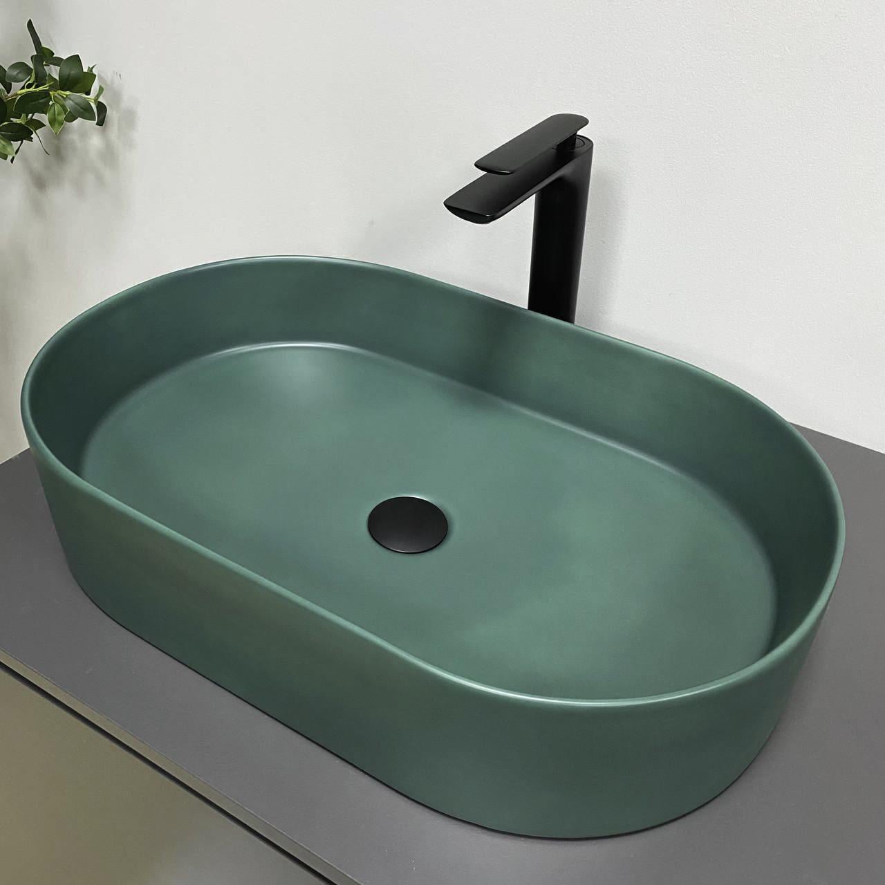 Умывальник накладной VBI VERONA 60 Emerald Matt (2808389614)