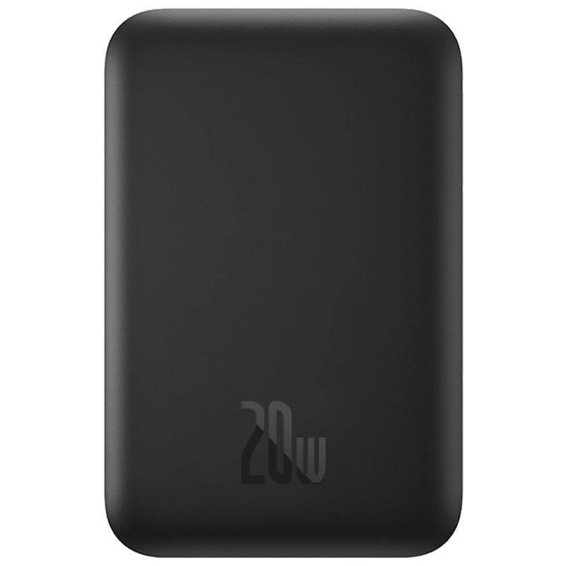 Внешний аккумулятор Baseus Magnetic 20W 6000 mAh для iPhone 12/13/14 с беспроводной зарядкой Black