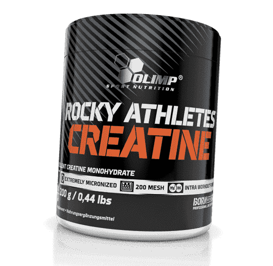 Креатин моногидрат микронизированный Rocky Athletes Creatine Olimp Nutrition 200 г Без вкуса (31283013)