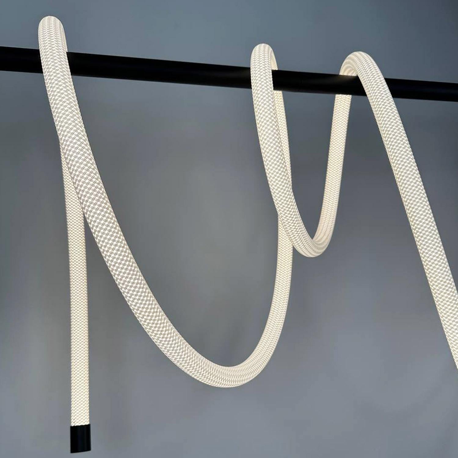 Неон гибкий круглый LED в тканевой оплетке 25 мм (25074698)