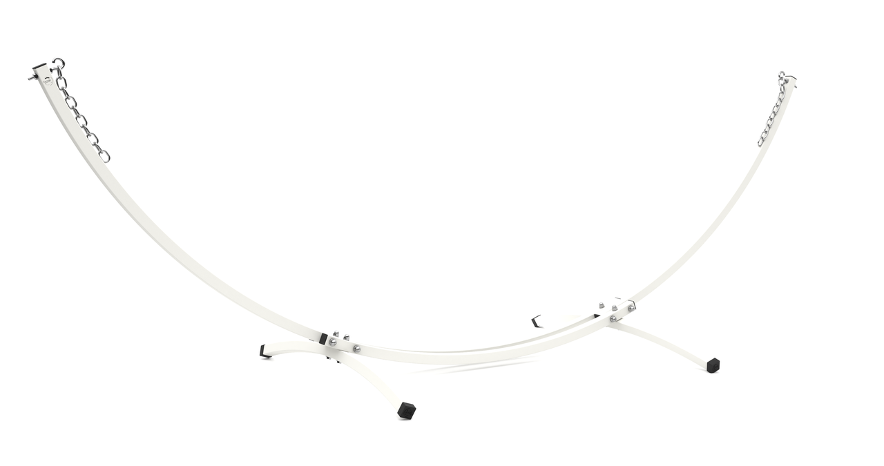 Стійка для двомісного гамака WCG металева з кріпленням для дому/дачі/саду Білий (WCGR-WH1) - фото 2 Стійка для двомісного гамака WCG металева з кріпленням для дому/дачі/саду Білий (WCGR-WH1) - фото 2