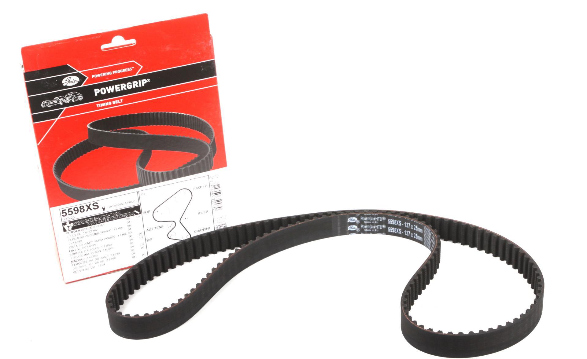 Ремінь ГРМ Citroen Berlingo/Peugeot Partner 1.6HDI 5598XS GATES