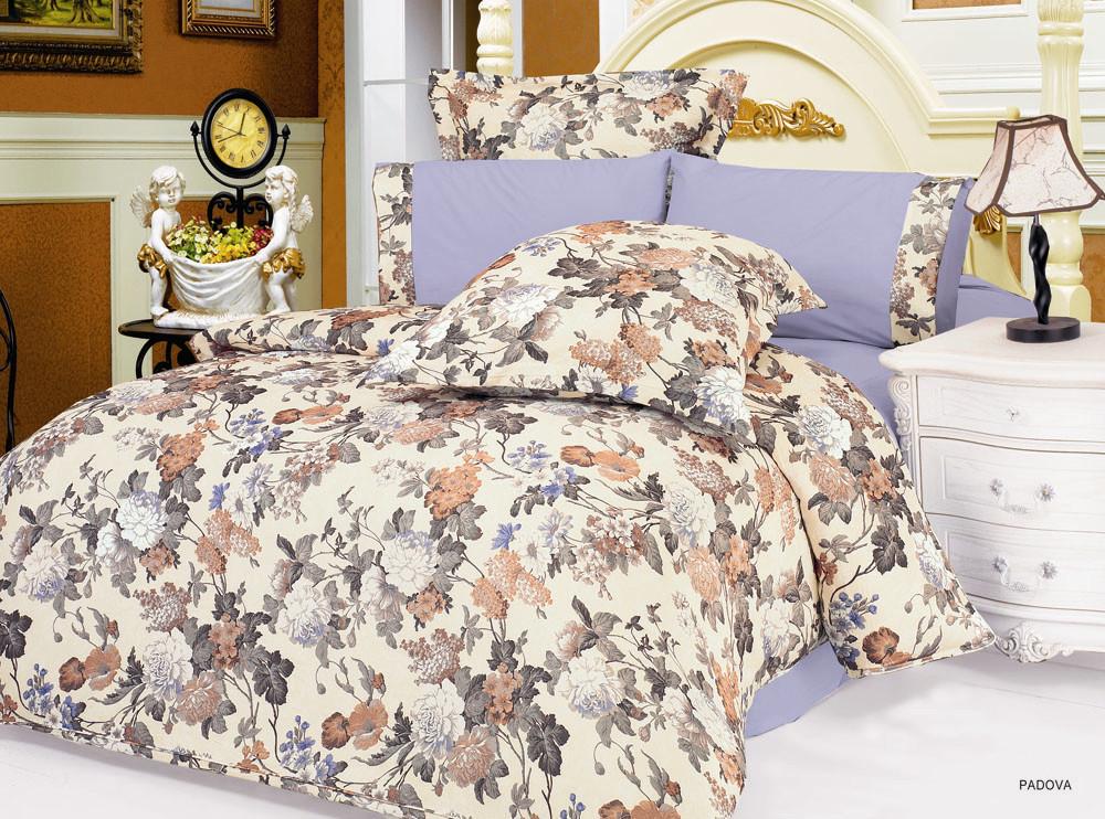 Комплект постільної білизни Le Vele Padova жатка євро 200х220 см Різнокольоровий (lv-118) - фото 2