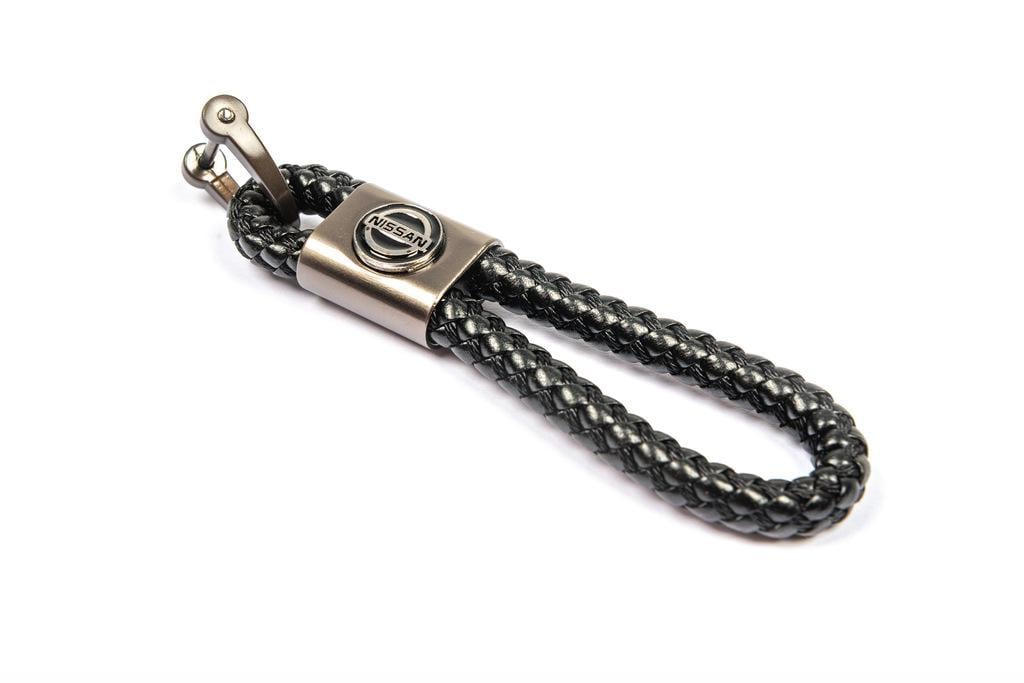 Брелок кожаный с логотипом Nissan 85981