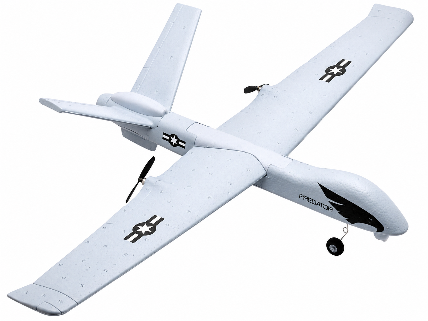 Самолет радиоуправляемый Z51 Predator 2,4 ГГц аккумуляторный 66 см Белый (1004-945-00)
