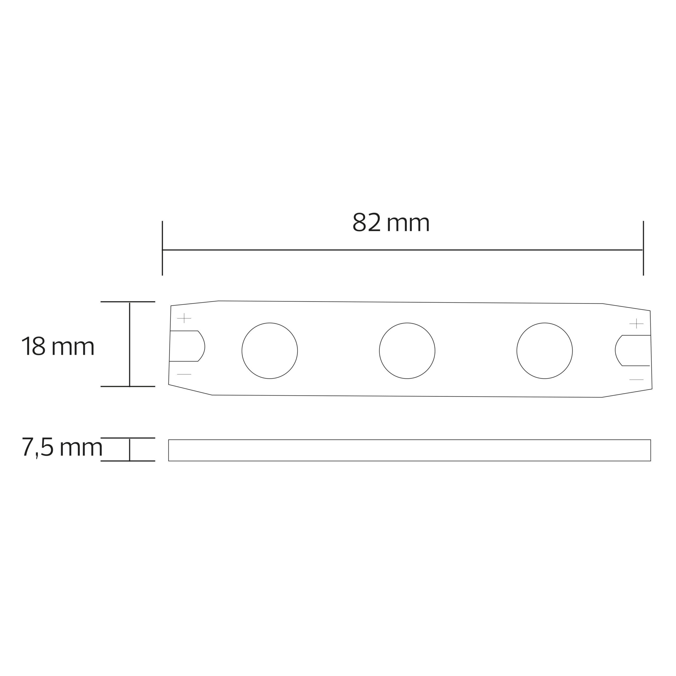 Стрічка світлодіодна модульна Horoz Electric Nelson IP65 10000К Білий (081-024-0001-010) - фото 3