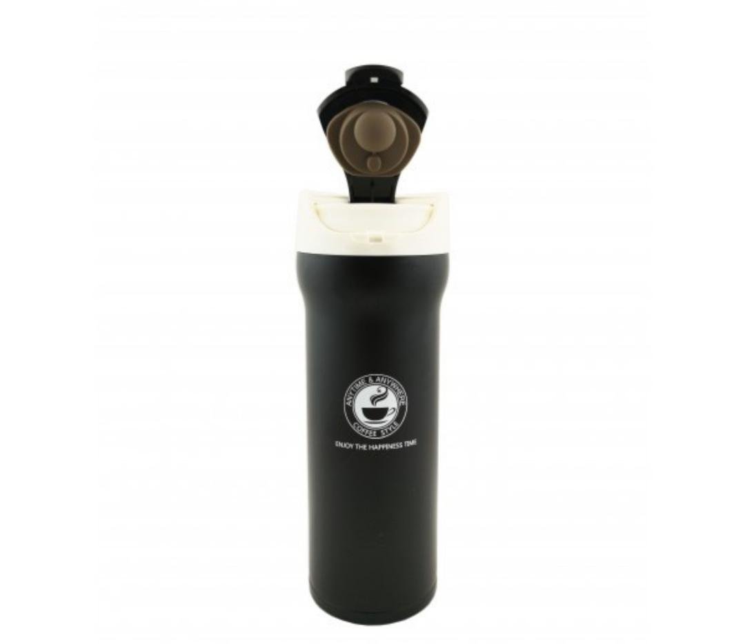 Термочашка 450 мл Черный (H-257) Термочашка 450 мл Черный (H-257)