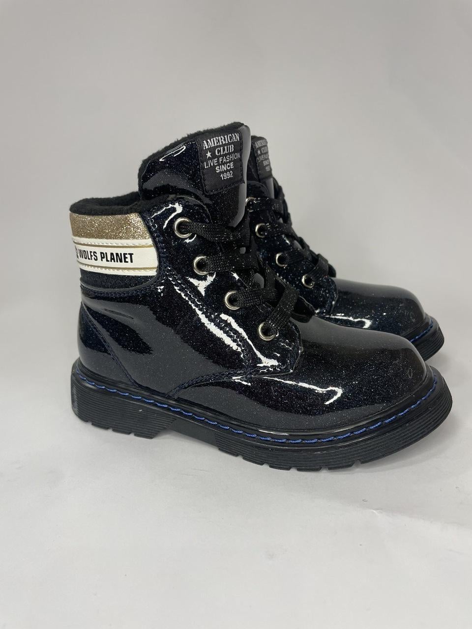 Черевики демісезонні American Club 3347/27 17 см р. 27 Navy (31841624)