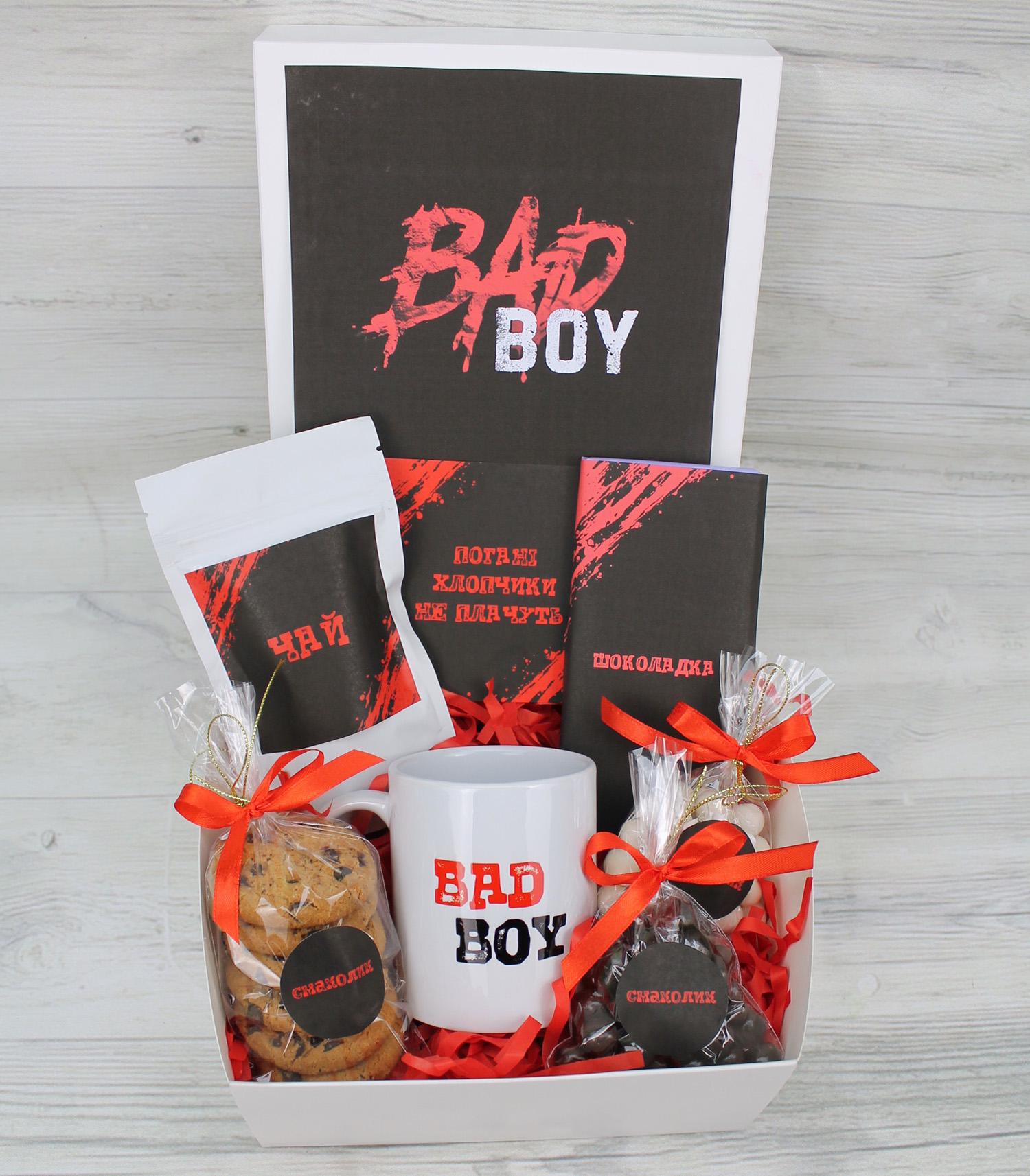 Подарочный бокс на День рождения Bad boy (8-1376) Подарочный бокс на День рождения Bad boy (8-1376)
