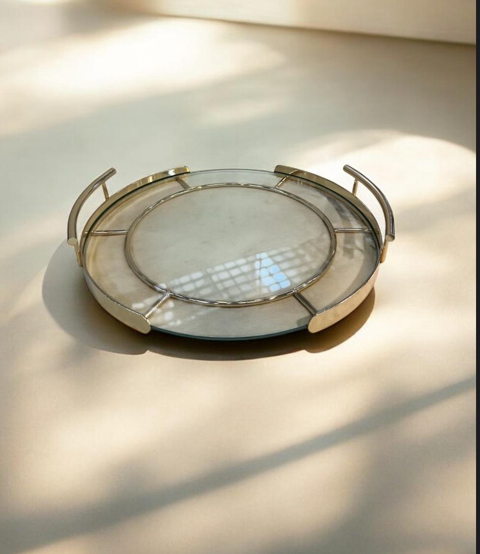 Піднос круглий металевий (26499725)