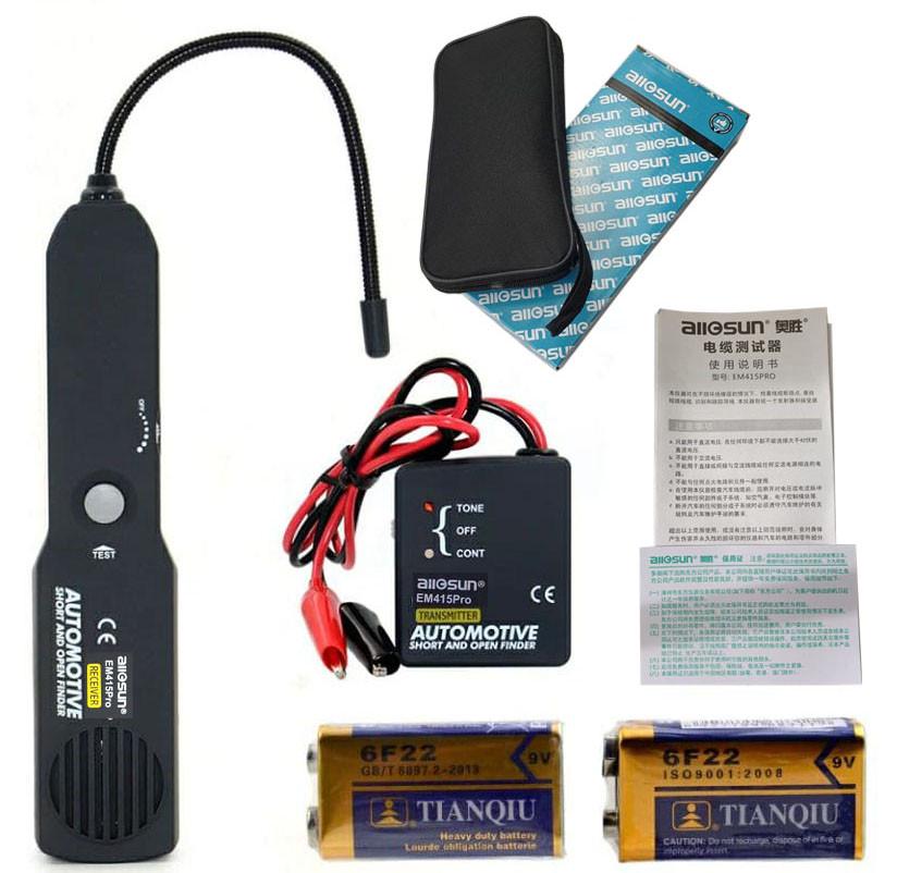 Кабельний тестер короткого замикання та обриву ланцюга EM415Pro (1697180950) Кабельний тестер короткого замикання та обриву ланцюга EM415Pro (1697180950)