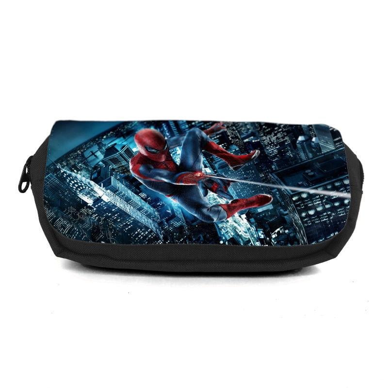 Пенал школьный Паук Spiderman-019 Черный (1559444100)