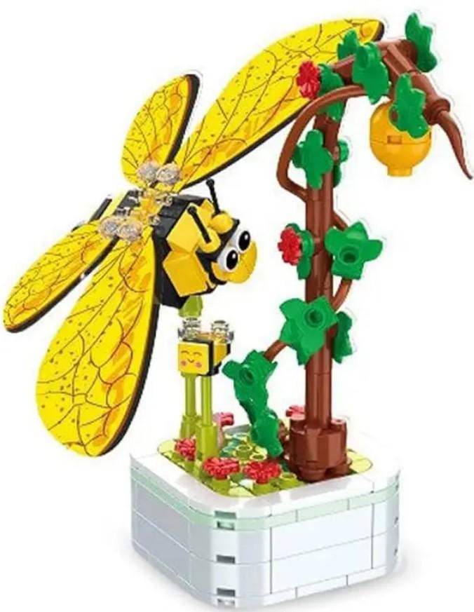 Конструктор интерьерный Liana & Bee серия серия Bonsai Пчела 214 деталей (2104619337)
