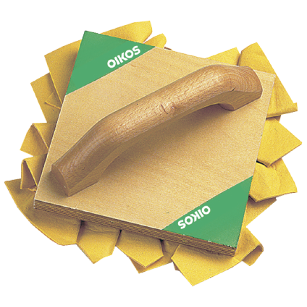 Щетка для покраски с эффектом квадратная кожа Oikos TAMPONE QUADRATO IN PELLE 103