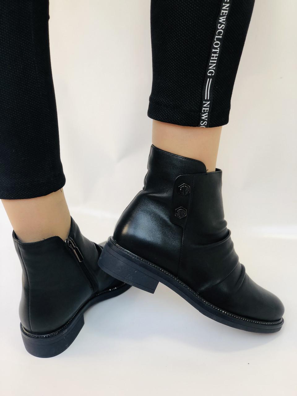 Ботинки женские осенние Molka р. 36 23,5 см Черный (2369) - фото 9 Ботинки женские осенние Molka р. 36 23,5 см Черный (2369) - фото 9