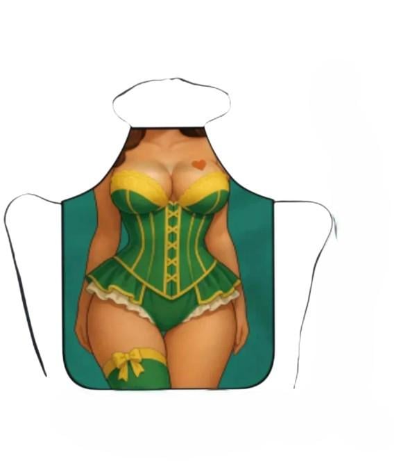 Фартук с девушкой в белье 80x60 см Разноцветный (617742) Фартук с девушкой в белье 80x60 см Разноцветный (617742)