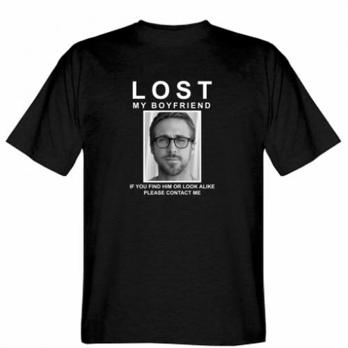 Футболка мужская Stedman I lost my boyfriend XL Черный (16430040-2-197224-XL)