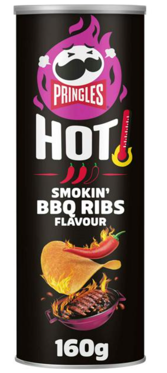 Чипси Pringles HOT Smokin BBQ Ribs 160 г (2319326956) Чипси Pringles HOT Smokin BBQ Ribs 160 г (2319326956)