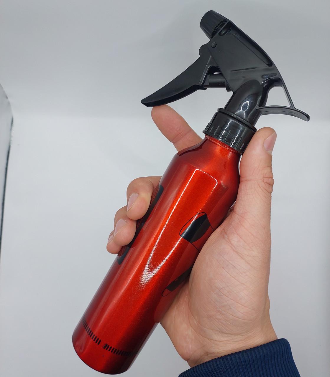 Пульверизатор парикмахерский алюминиевый ДенІС professional 260 мл Красный (1453071757) - фото 2 Пульверизатор парикмахерский алюминиевый ДенІС professional 260 мл Красный (1453071757) - фото 2