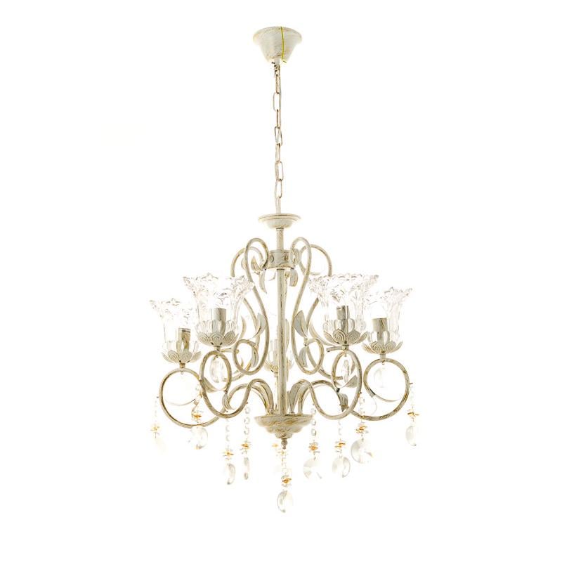 Люстра Light House ES-15892/5 подвесная свечи Белый (9597)