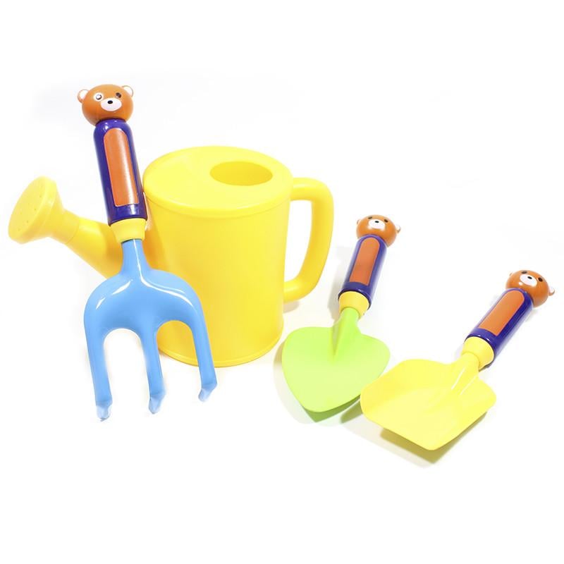 Набор для садовника ZHENJIE КТ-027 Мишка детская игрушка для детей и игры в песочнице - фото 2 Набор для садовника ZHENJIE КТ-027 Мишка детская игрушка для детей и игры в песочнице - фото 2