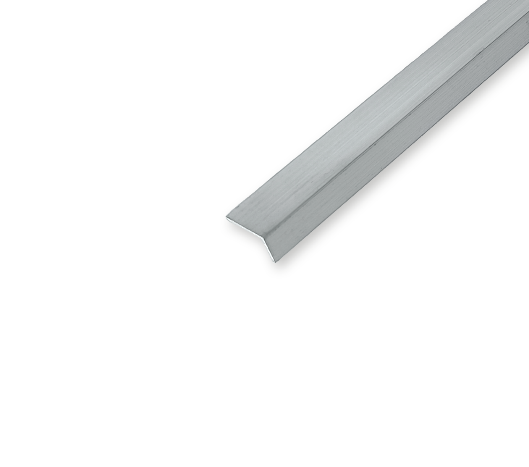 Профиль угловой EURO CONCEPT алюминиевый БРП-105 без покрытия 10х20 мм 3000 мм