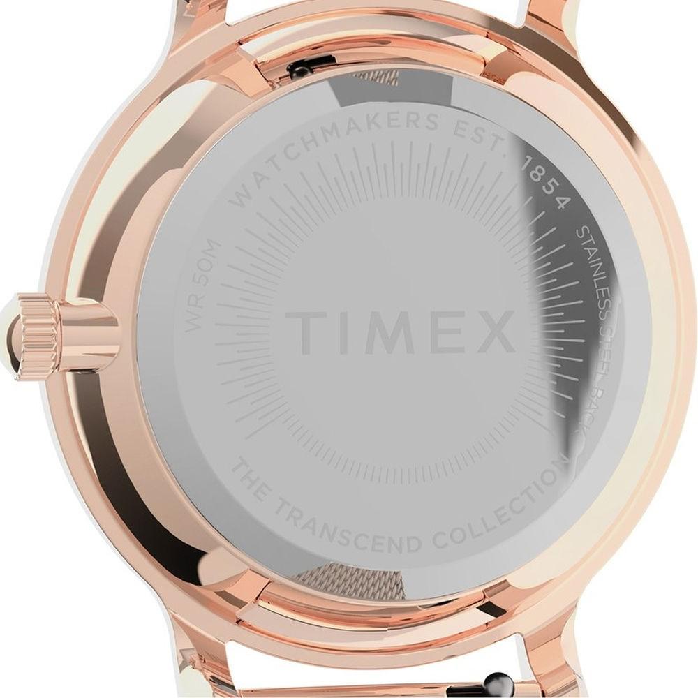 Наручний годинник жіночий Timex Transcend кварцевий Gold (Tx2u86600) - фото 5 Наручний годинник жіночий Timex Transcend кварцевий Gold (Tx2u86600) - фото 5