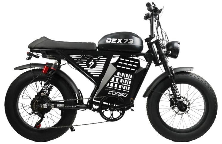 Электрофетбайк Corso DEX-73 20" DX-22530 1200W 48V 23Ah Черный