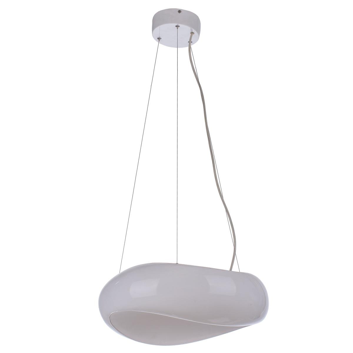 Люстра подвесная Brille BL-054S/1 WH на один плафон современная