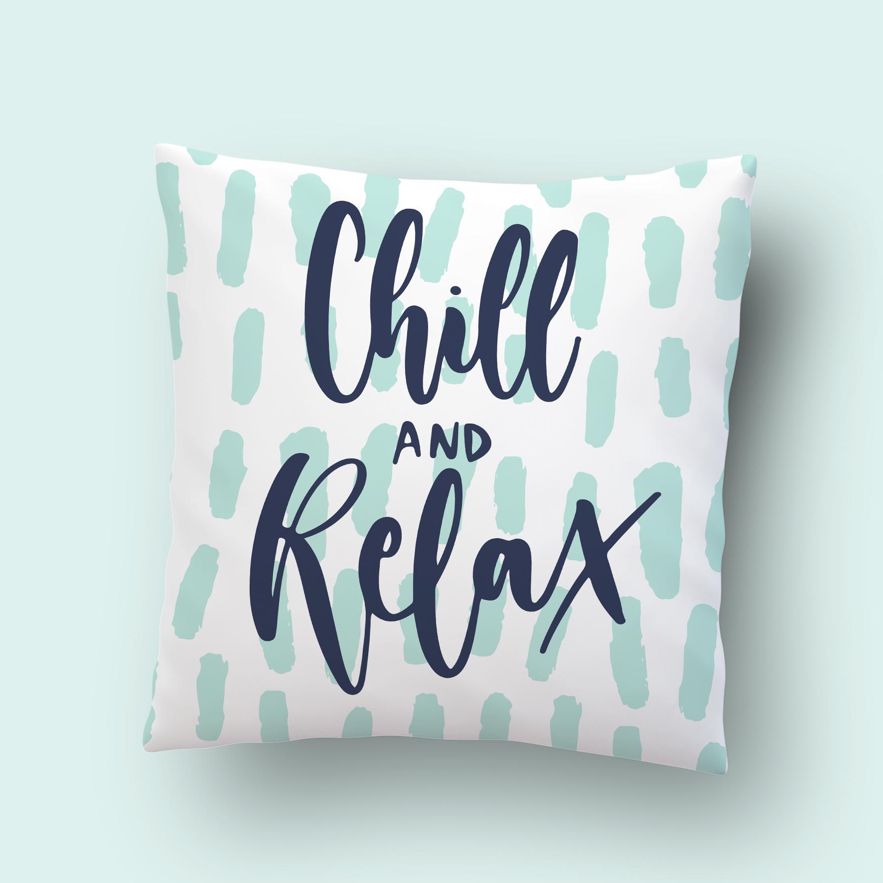 Подушка Chill 35х35 см с наполнителем холлофайбер (p-12833)