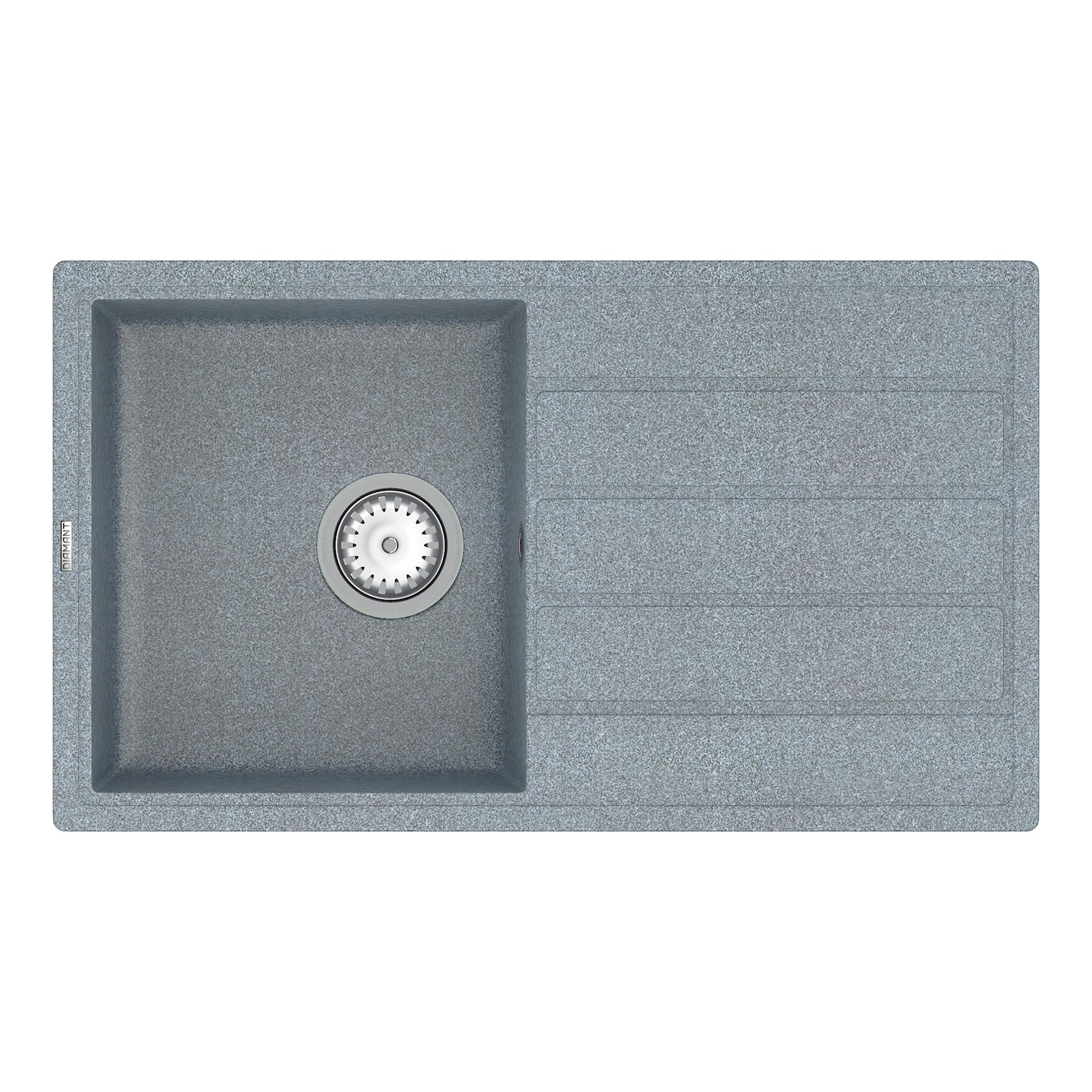 Мойка для кухни Diamant Granix гранитная Серый