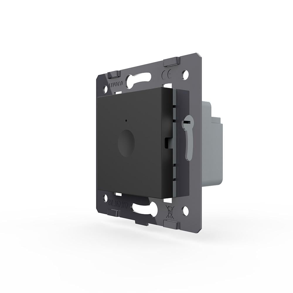 Вимикач-механізм Livolo сенсорний Sense 1 сенсор Чорний (782000112)