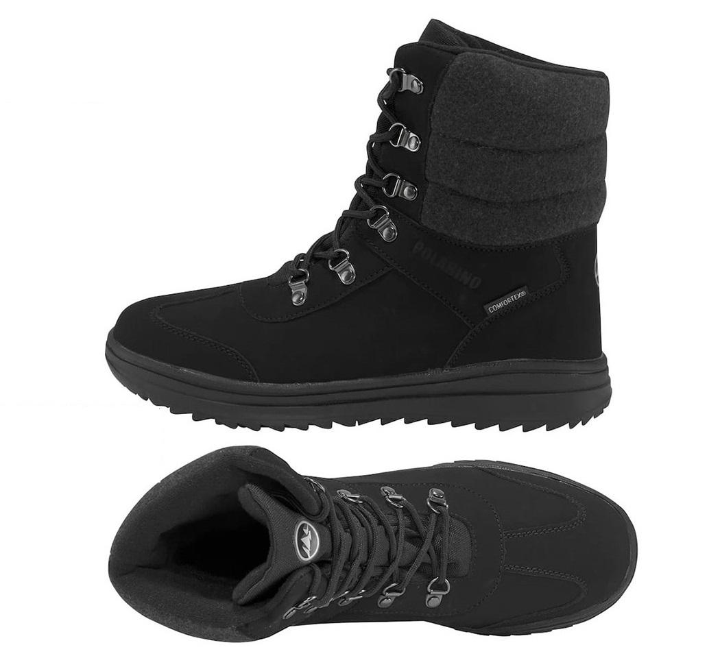 Ботинки зимние женские Polarino Waterproof Comfortex Membrane р. 41 26 см Black (2611-0363-41)
