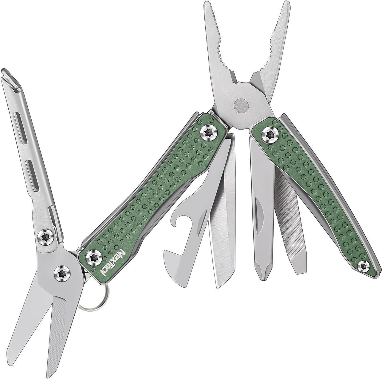 Мультитул NexTool Mini Flagship NE20105 Multifunctional Pliers 11в1 Green (000934)