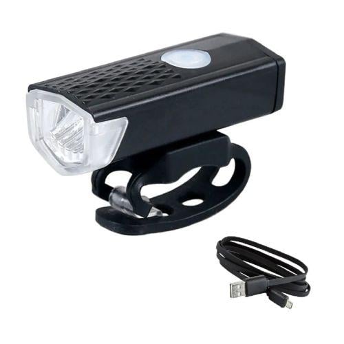 Фонарик аккумуляторный USB для велосипеда 6,5x3x3,5 см (LU000855)