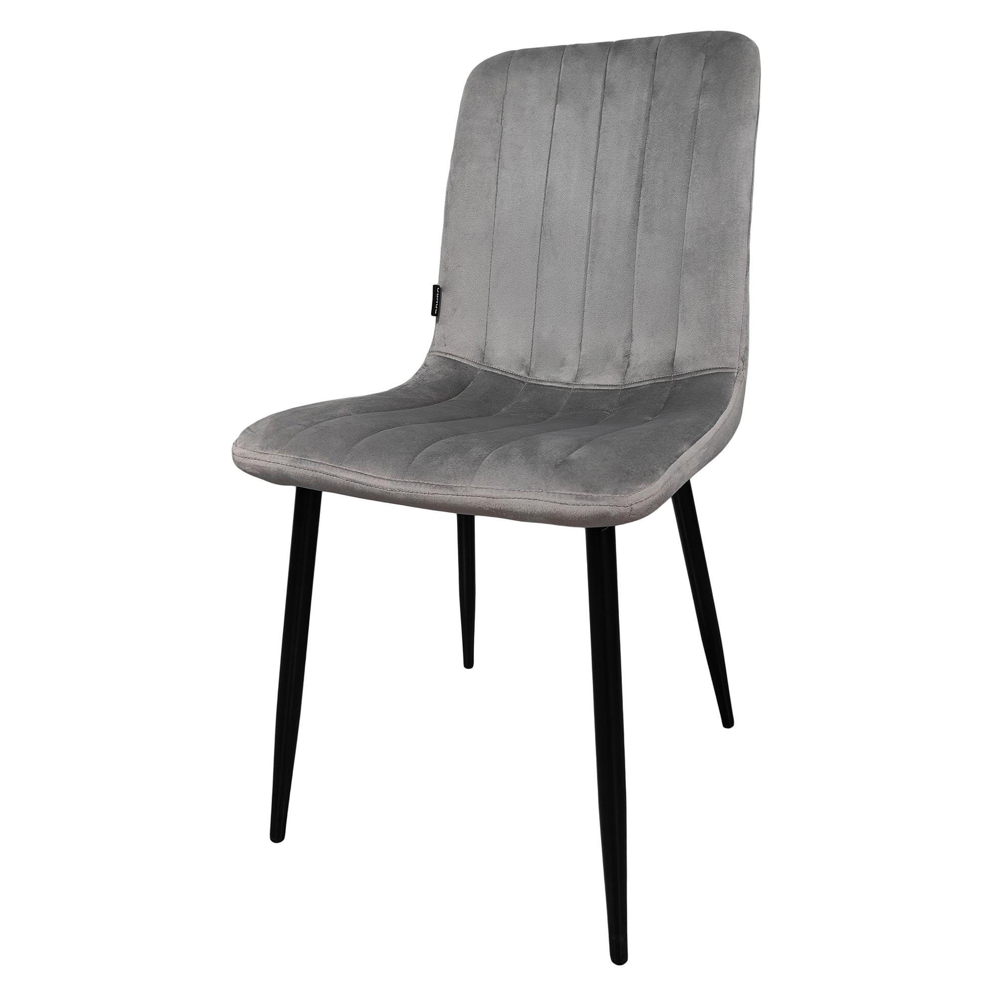 Кресло-стул Bonro B-423 для кухни/гостиной/баров Серый (4832)