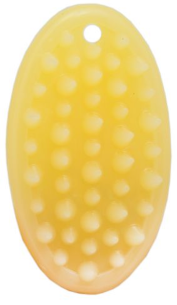 Щітка силіконова для короткої вовни собак та котів DoggyMan Honey Smile L (26606934)